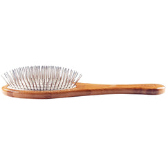 Bass Brushes Style & Detangle Dark Finish Brush For Cats & Dogs (Large)