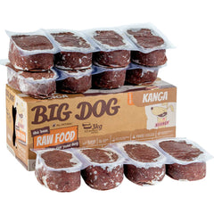 Big Dog Barf Kangaroo Frozen Raw Dog Food 3kg