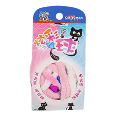 CattyMan Caddice Ball Pink Tail Cat Toy