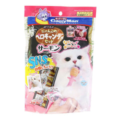 CattyMan Salmon Flavored Lollipop DIY Set for Cat 140g