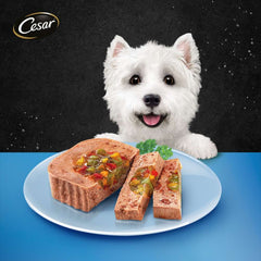 Cesar Chicken & Vegetables Pate Tray Dog Food 100g