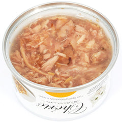 Cherie Hairball Formula Tuna Topping Katsuobushi In Gravy Canned Cat Food 80g