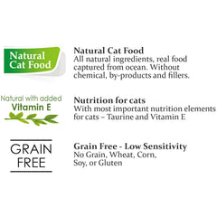 Cherie Flaked Yellowfin Mix Skipjack Tuna With Wild Salmon Entr‚àö¬©es In Gravy Canned Cat Food 80g