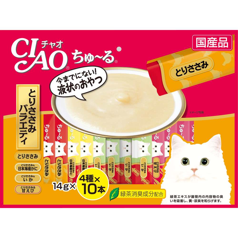 Ciao ChuRu Chicken Jumbo Mix Liquid Cat Treats 560g