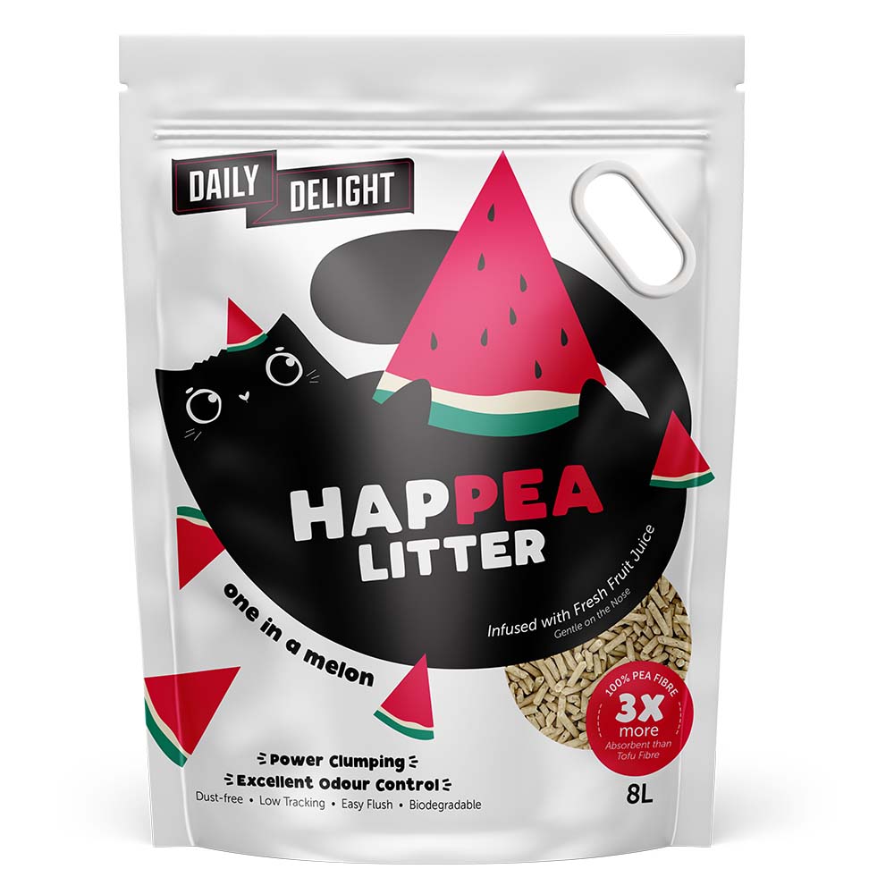 Daily Delight Happea One In A Melon (Watermelon) Clumping Cat Litter 8L