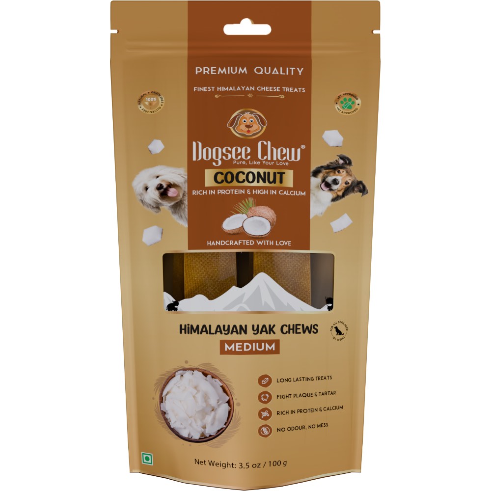 Dogsee Himalayan Yak Chew Dog Treats 100g
