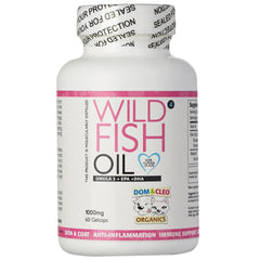 Dom & Cleo Wild Fish Oil 60 Cap