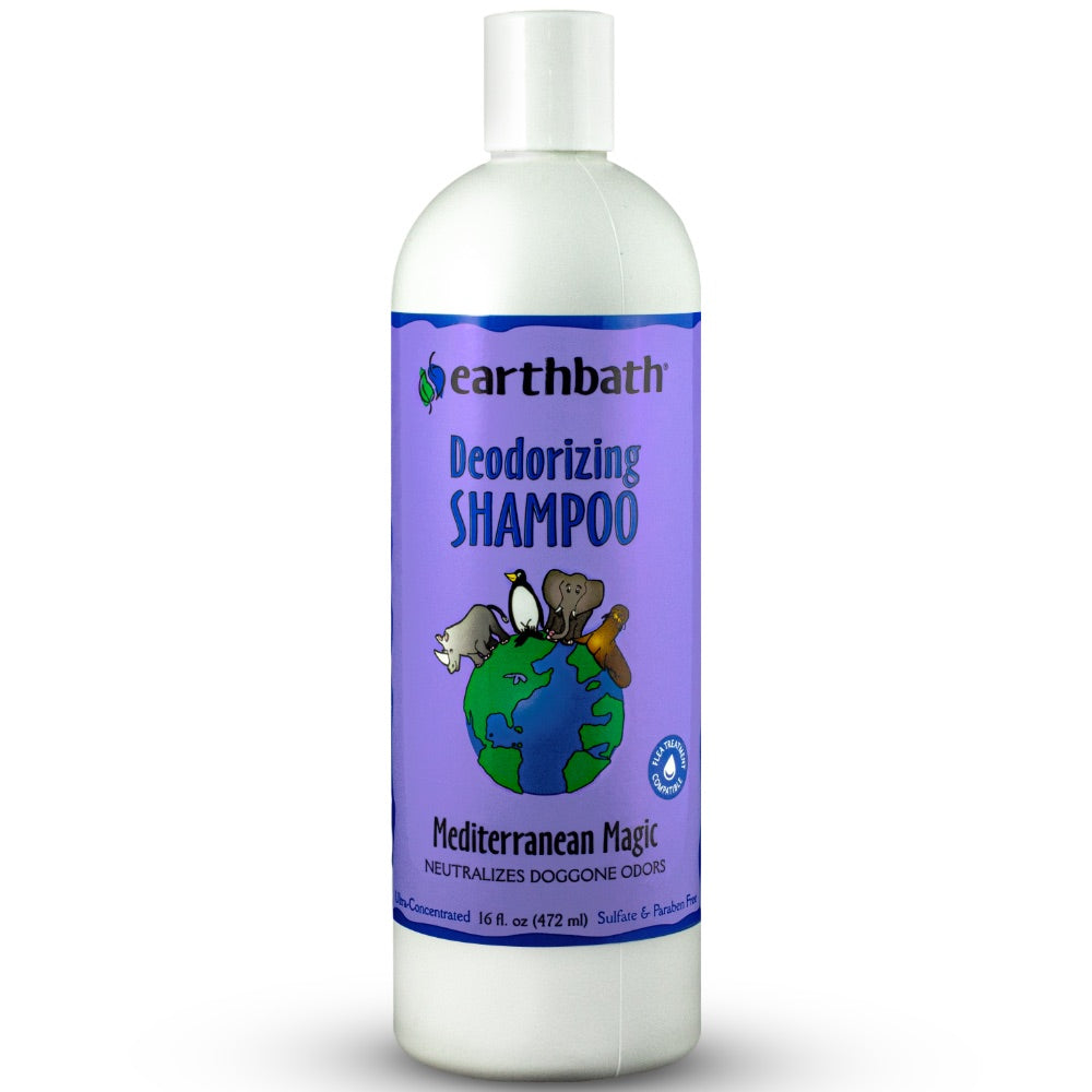 Earthbath Deodorizing (Mediterranean Magic) Shampoo 16oz