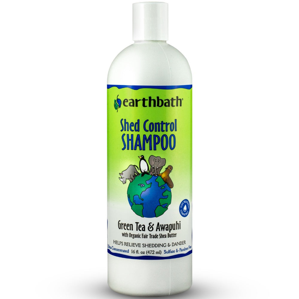 Earthbath Green Tea & Awapuhi Shed Control Shampoo 16oz