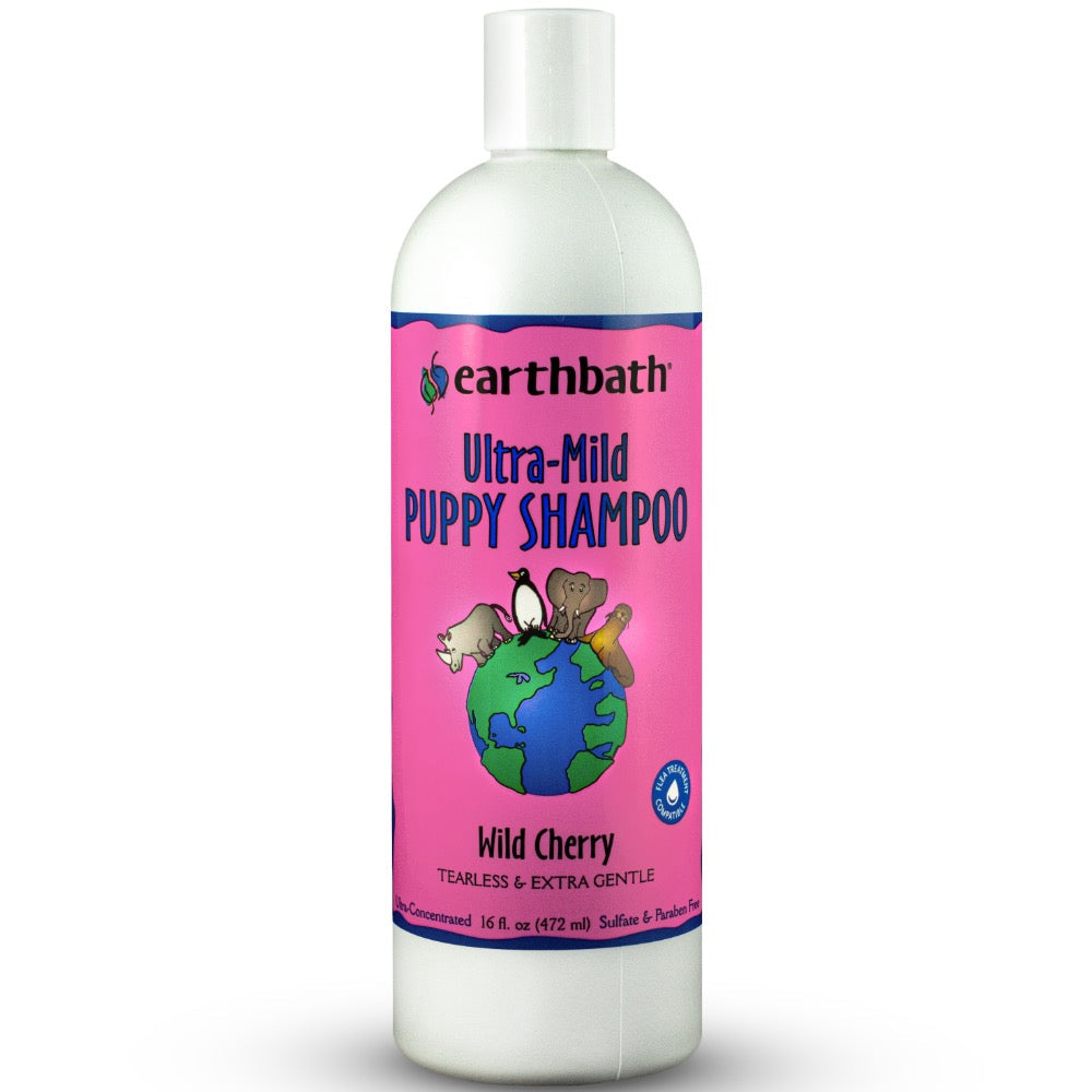 Earthbath Ultra-Mild (Wild cherry) Puppy Shampoo 16oz