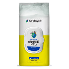 Earthbath Hypo-Allergenic Fragrance Free Grooming Wipes 100pc
