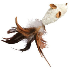 Kong Feather Mouse Refillable Catnip Cat Toy