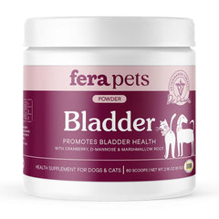 10% OFF + BUNDLE DEAL: Fera Pets Bladder Support Supplement Powder For Cats & Dogs 2.16oz