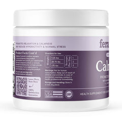 10% OFF + BUNDLE DEAL: Fera Pets Calming Support Supplement Powder For Cats & Dogs 2.5oz