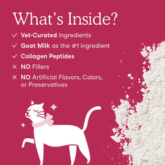 10% OFF + BUNDLE DEAL: Fera Pets Skin & Coat Goat Milk Supplement Powder For Cats & Dogs 6.34oz