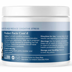 Fera Pets Wellness Blend Supplement Powder For Cats 60g