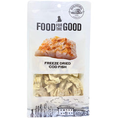 Food For The Good Cod Fish Freeze-Dried Treats For Cats & Dogs 50g