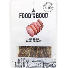 Food For The Good Duck Breast Air-Dried Treats For Cats & Dogs 300g