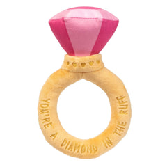 15% OFF: FuzzYard Diamond In The Ruff Ring Dog Toy