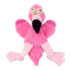 Fuzzyard Flat Out Nasties Dog Toy (Flo The Flamingo)