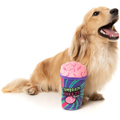 15% OFF: FuzzYard Halloween Zombrain Freeze Slushie Plush Dog Toy