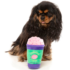 15% OFF: FuzzYard Halloween Zombrain Latte Plush Dog Toy