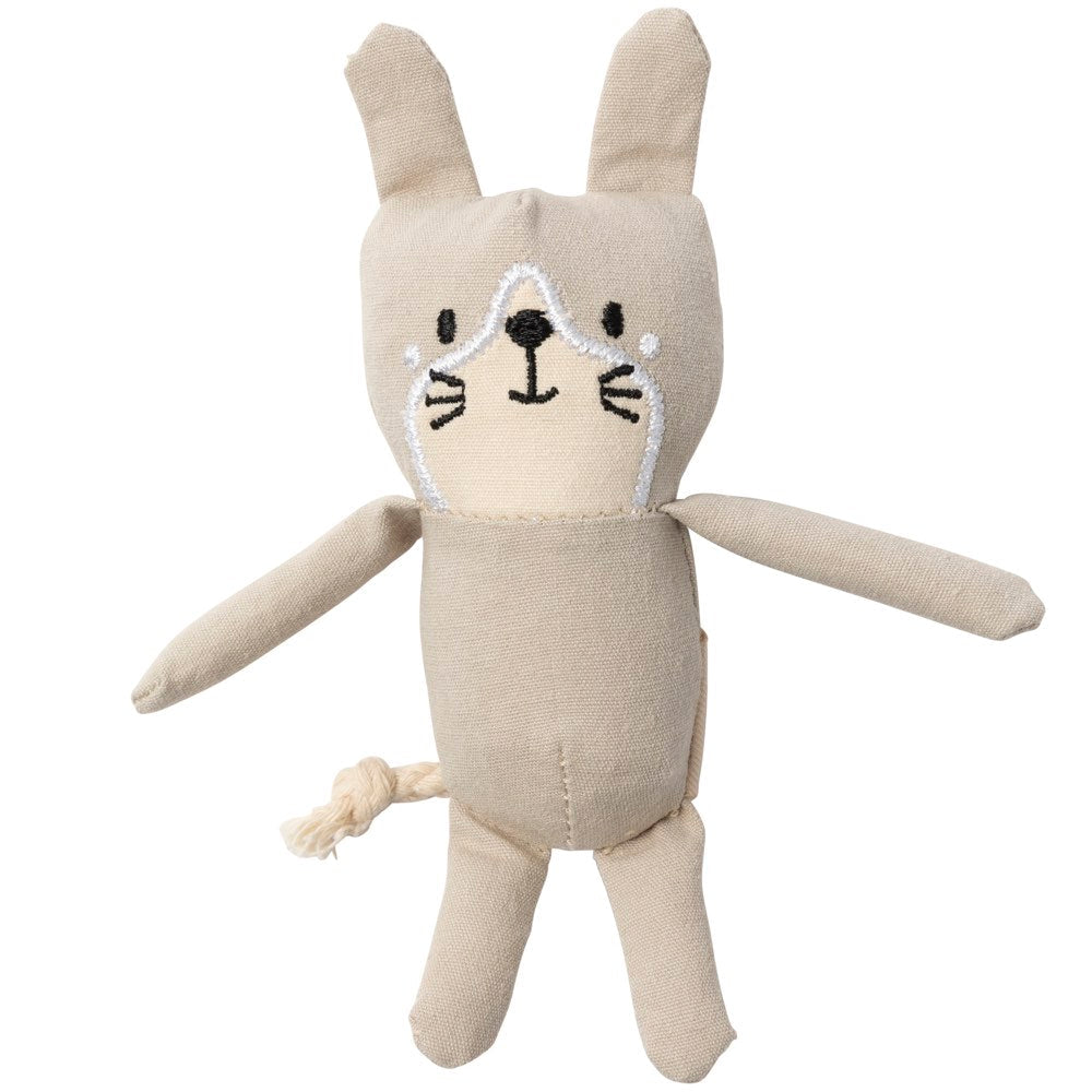 FuzzYard Life Cotton Cat Plush Cat Toy (Sandstone)
