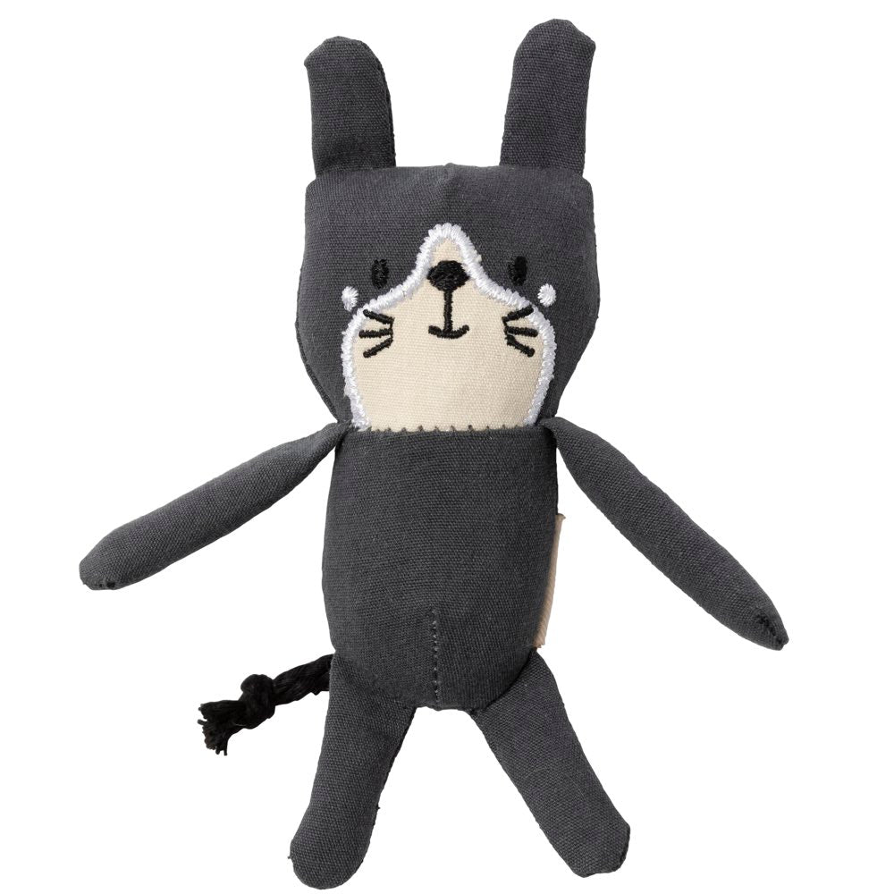 FuzzYard Life Cotton Cat Plush Cat Toy (Slate Grey)
