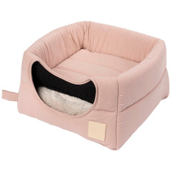 Fuzzyard Life Cubby Bed For Cats & Dogs (Soft Blush)