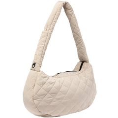 15% OFF: FuzzYard Life Quilted Sling Dog Carrier (Sandstone)