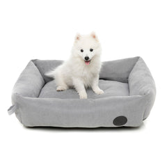 FuzzYard Lounge Dog Bed (Stone Grey)