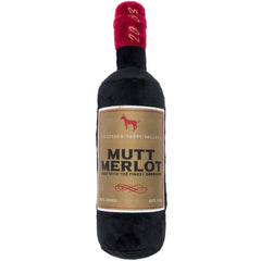 15% OFF: FuzzYard Mutt Merlot Plush Dog Toy