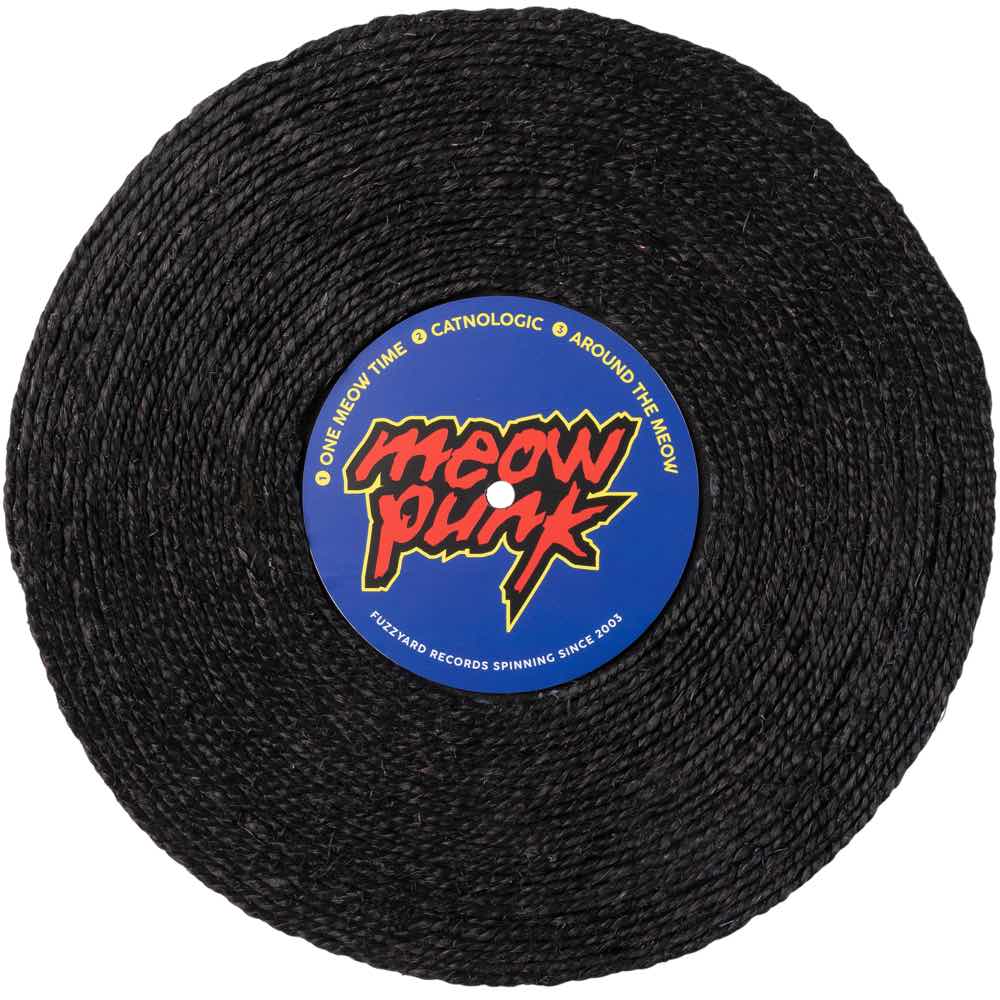 FuzzYard Record Cat Scratcher (Meow Punk)