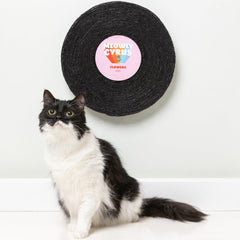 FuzzYard Record Cat Scratcher (Meowly Cyrus)