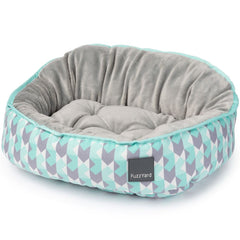 FuzzYard Reversible Dog Bed (Mint Fizz)