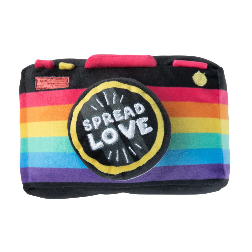 15% OFF: FuzzYard Spread Love Camera Dog Toy