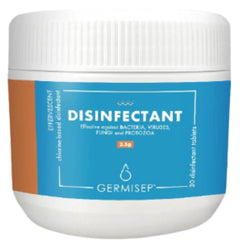 Germisep Effervescent Disinfectant Cleaning Tablets (2.5g x 30 tabs)