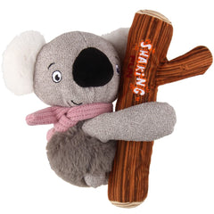 GiGwi Shaking Fun 2-In-1 Plush Dog Toy (Koala)