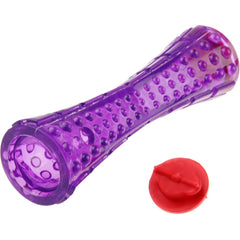 GiGwi Treat Dispenser Johnny Stick TPR Dog Toy (Purple/Red)