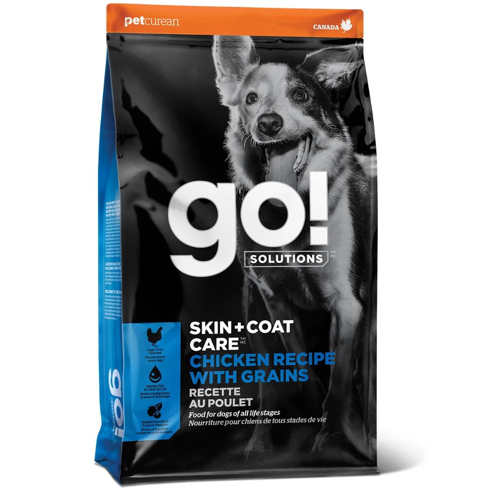 Go! Solutions Skin + Coat Chicken Recipe Dry Dog Food 3.5lb (Exp 24May2026)