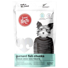 Good Noze Gurnard Fish Chunks Freeze Dried Dog Treats 60g