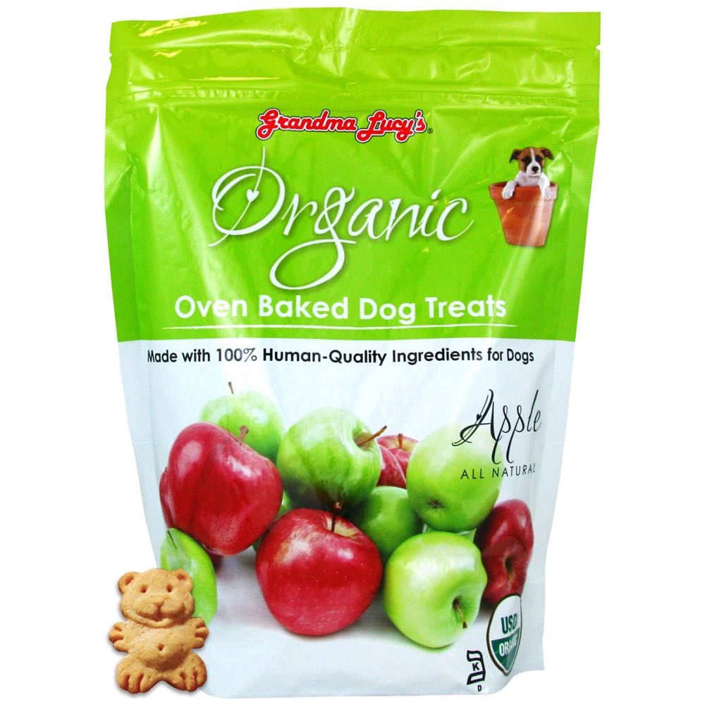 10% OFF (Exp Apr 26): Grandma Lucy's Organic Apple Oven Baked Dog Treats 14oz
