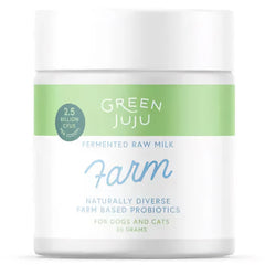 Green Juju Farm Fermented Raw Milk Probiotic Supplement For Cats & Dogs 30g