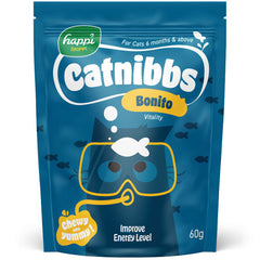 Happi Skippi Catnibbs Bonito Cat Treats 60g