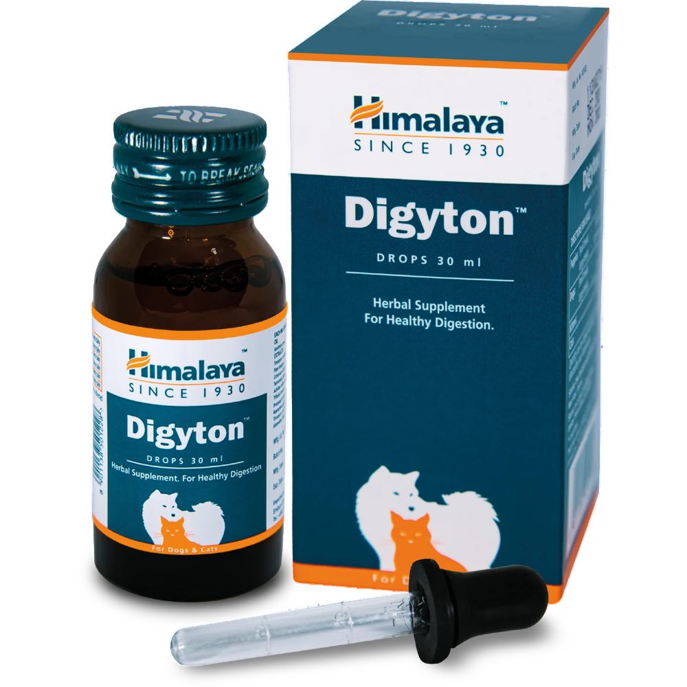 Himalaya Digyton Drops Digestion Supplement For Cats & Dogs 30ml