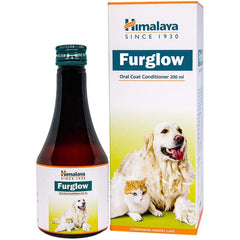 Himalaya Furglow Liquid Skin & Coat Supplement For Cats & Dogs 200ml