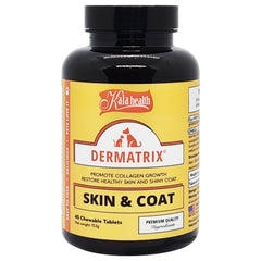 Kala Health Dermatrix For Dogs & Cats Healthy Skin & Shiny Coat Supplement
