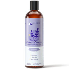 Kin+Kind Oatmeal Lavender Natural Cats & Dogs Shampoo 12oz