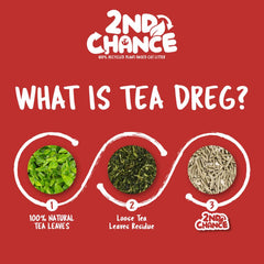 Kit Cat 2nd Chance Black Tea Leaves Clumping Cat Litter 2.5kg