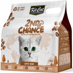 Kit Cat 2nd Chance Coffee Beans Clumping Cat Litter 2.5kg